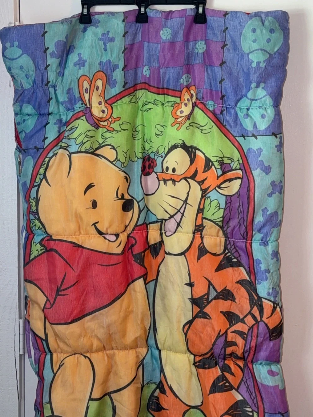 Vintage Winnie the Pooh kids sleeping bag